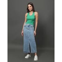 Regata Feminina Nadador Ribana Calvin Klein Jeans - Verde Médio - 3