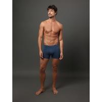Cueca Trunk Modern Logo Seamless Calvin Klein Underwear - Azul Escuro - 2