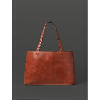 Bolsa Grande Feminina Alça Trançada Calvin Klein - Havana - 1