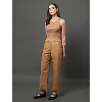 Regata Feminina Ribana Viscose Calvin Klein Jeans - Havana - 2