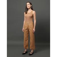 Regata Feminina Ribana Viscose Calvin Klein Jeans - Havana - 3