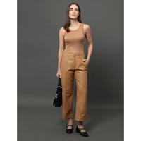 Regata Feminina Ribana Viscose Calvin Klein Jeans - Havana - 5