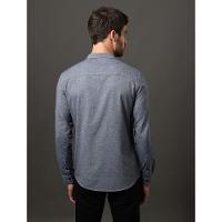 Camisa Masculina Slim Chevron Calvin Klein Jeans - Marinho - 2