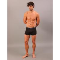 Kit  3 Cuecas Brief de Cotton - Black - 1