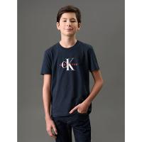 Camiseta Menino Logo Reissue Calvin Klein Jeans - Marinho - 5