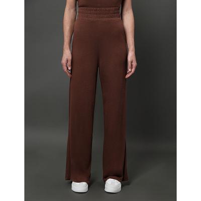 Calça Feminina Tricot Like Calvin Klein - Marrom