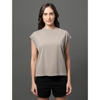 Blusa Feminina Malha Rugby Calvin Klein Jeans - Caqui Medio