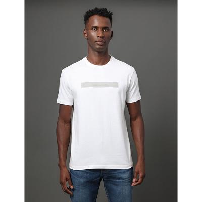 Camiseta Masculina Logo Sport Calvin Klein Jeans - Off White