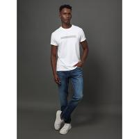 Camiseta Masculina Logo Sport Calvin Klein Jeans - Off White - 5