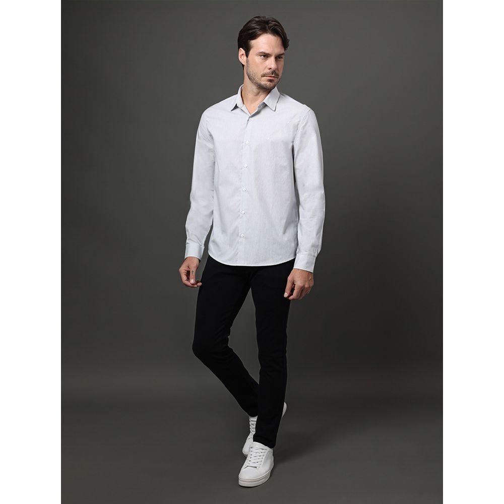 Calça Masculina Moletom 5 Pockets Calvin Klein - Preto - 3