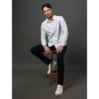 Calça Masculina Moletom 5 Pockets Calvin Klein - Preto - 5