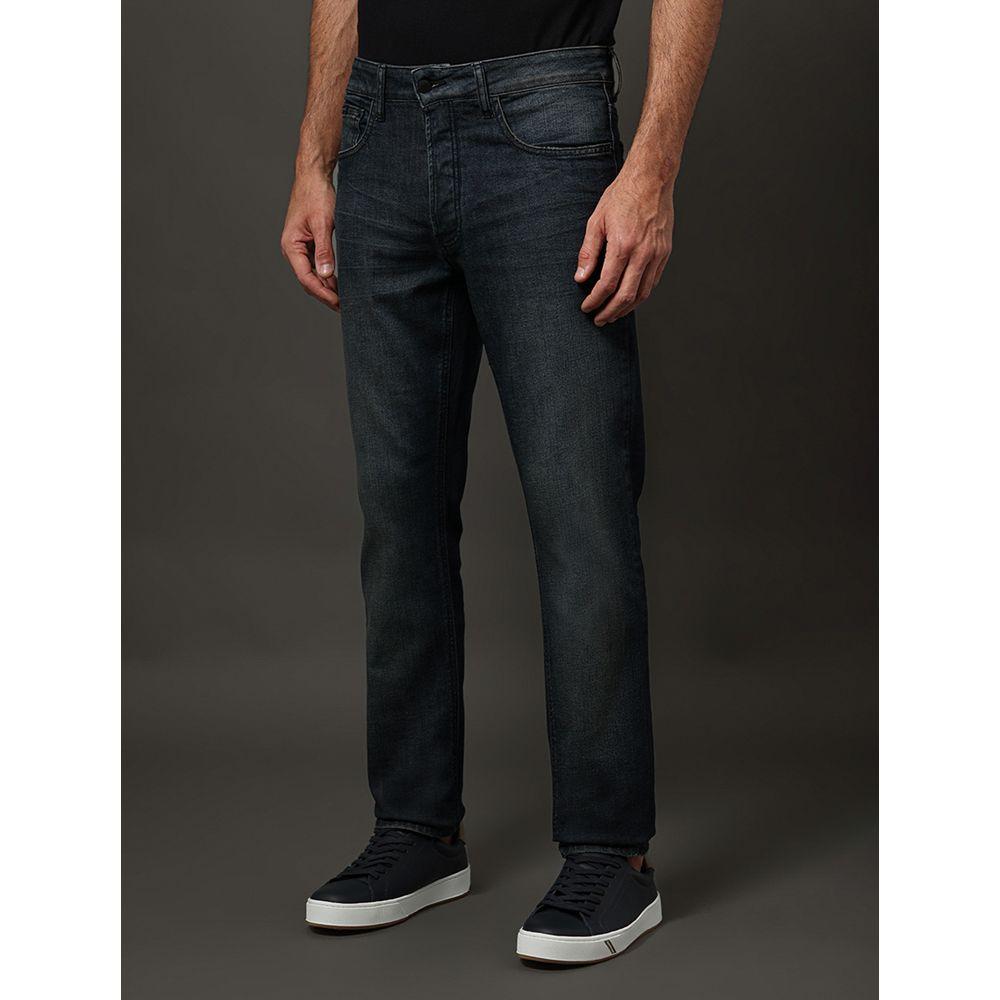 Calça Jeans Masculina Skinny Botões Vista Calvin Klein Jeans - Marinho - 1