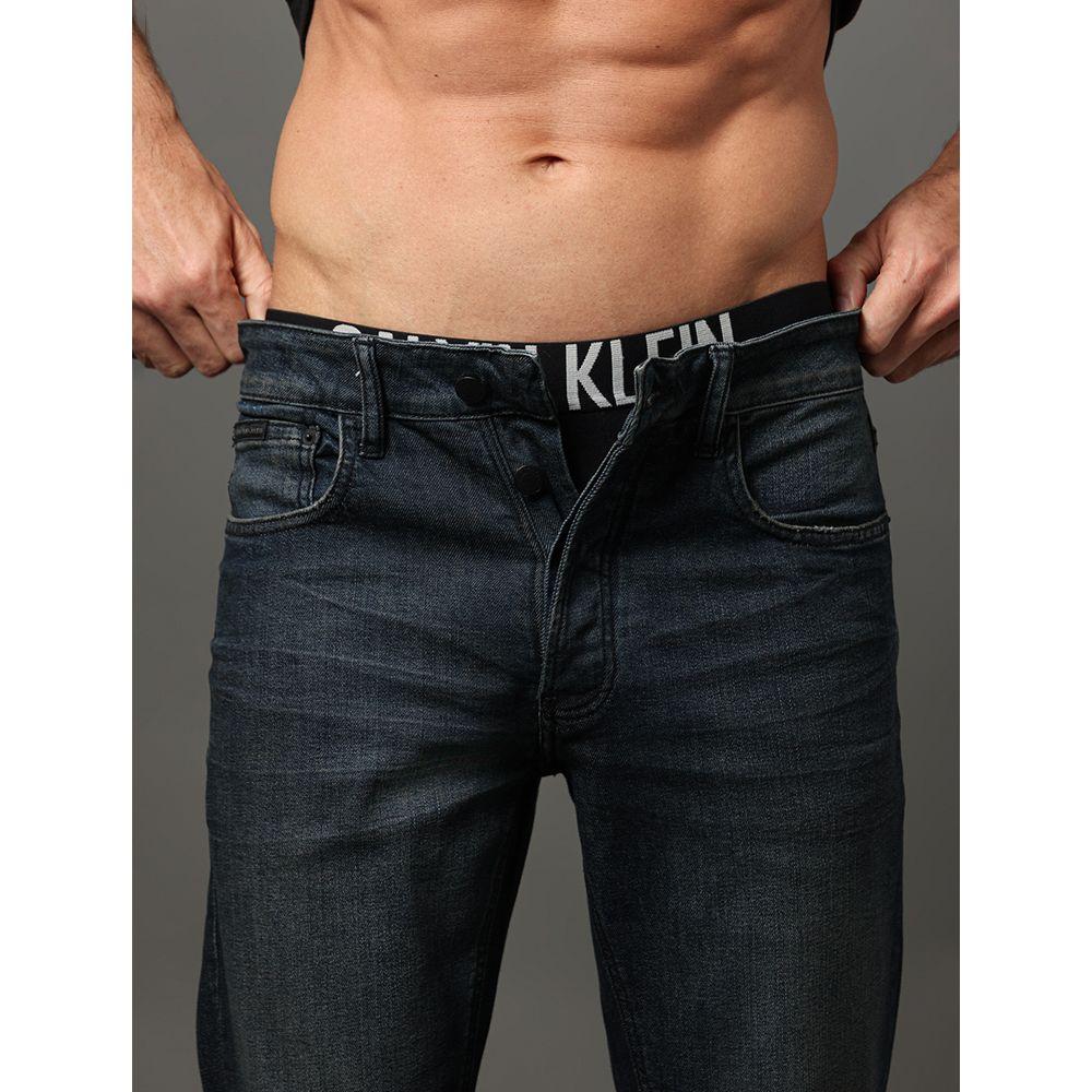 Calça Jeans Masculina Skinny Botões Vista Calvin Klein Jeans - Marinho - 3