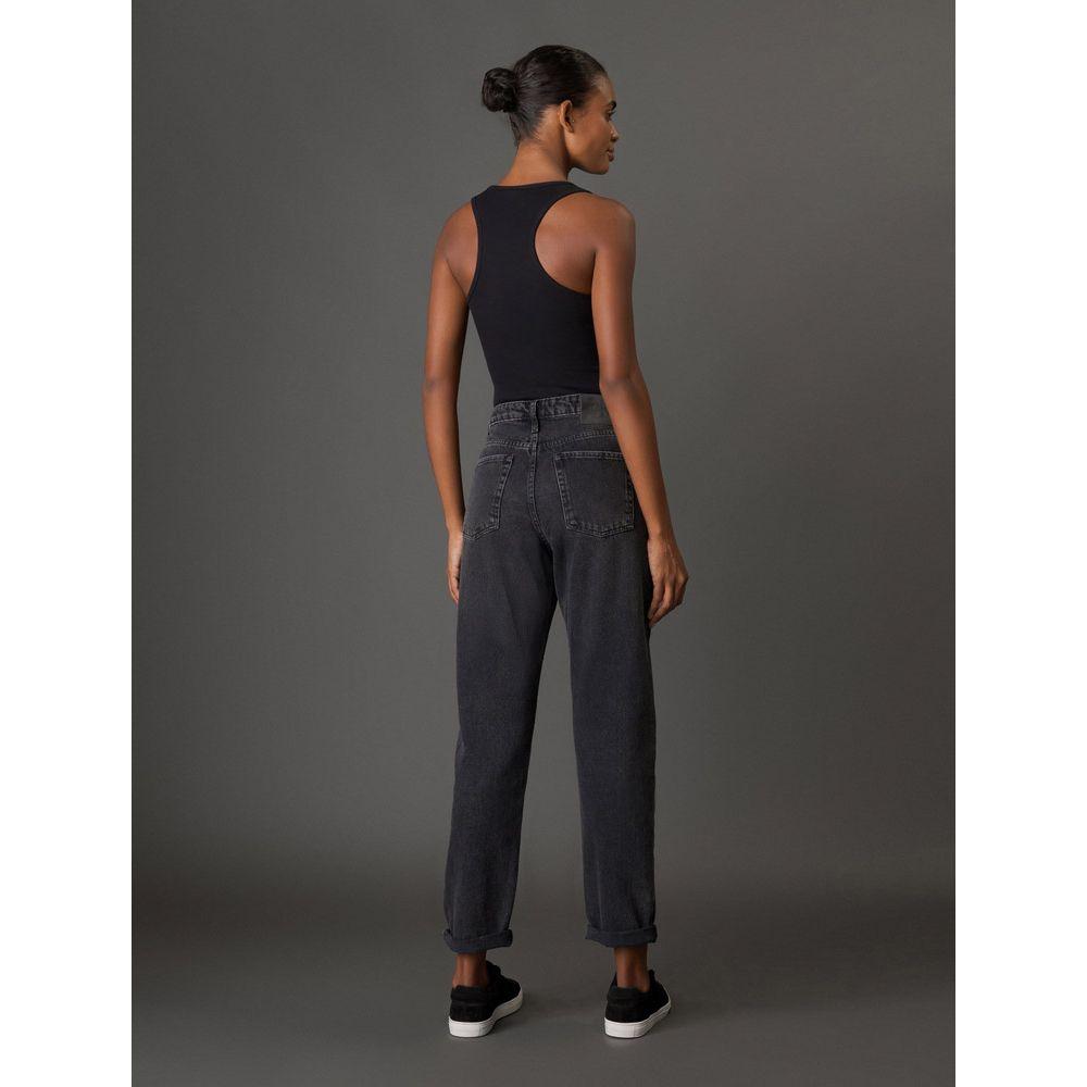Regata Feminina Ribana Nadador Calvin Klein Jeans - Preto - 2