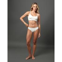Calcinha Tanga Modern Cotton Seamless Calvin Klein Underwear - Off White - 1