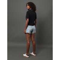 Polo Feminina Piquet Duplo Calvin Klein Jeans - Preto - 2