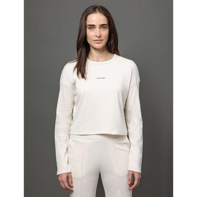 Blusão Feminino Linen Lounge Calvin Klein Underwear - Off White