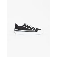 Tenis Ckj Fem Cano Baixo Skate Sneaker  Branco - Preto - 2