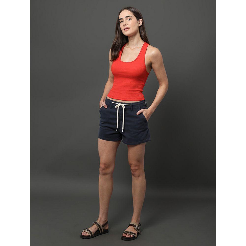 Regata Feminina Nadador Ribana Calvin Klein Jeans - Vermelho - 3