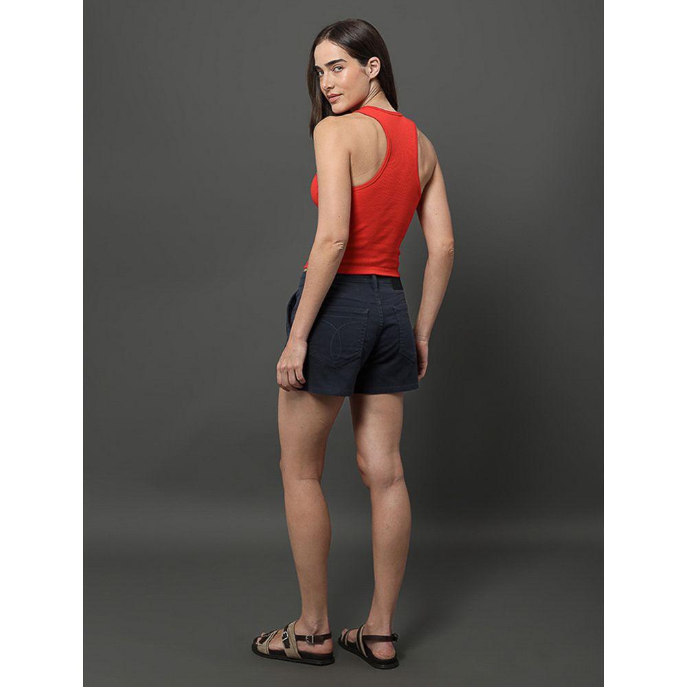 Regata Feminina Nadador Ribana Calvin Klein Jeans - Vermelho - 2