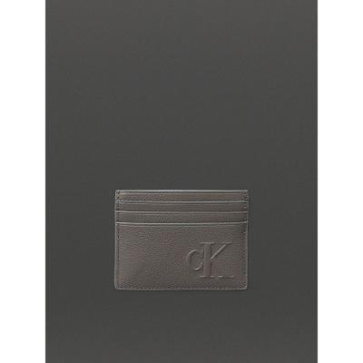 Porta Cartão Masculino Couro Calvin Klein Jeans - Capuccino