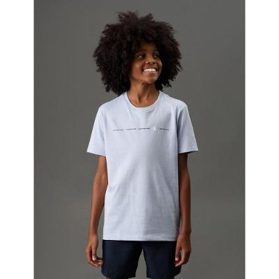 Camiseta Menina Logo Calvin Klein Jeans - Lavanda