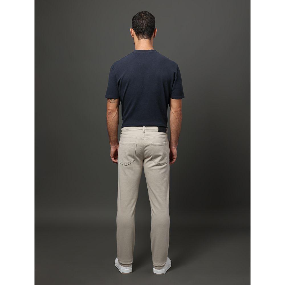 Calça Masculina Slim 5 Pockets Calvin Klein Jeans - Caqui Claro - 2
