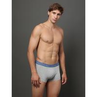 Kit 4 Cuecas Low Rise Trunk Calvin Klein Underwear - Azul Medio/Azul Claro - 1