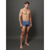 Kit 4 Cuecas Low Rise Trunk Calvin Klein Underwear - Azul Medio/Azul Claro - 11