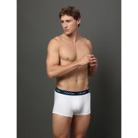 Kit 3 Cuecas Low Rise Trunk Classic Calvin Klein Underwear - Branco / Cinza Mescla - 5