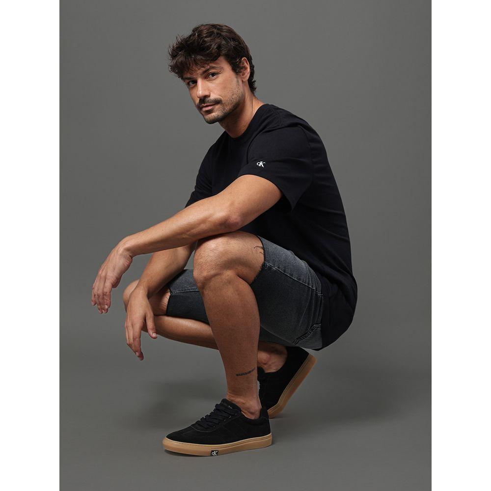 Camiseta Masculina Oversized Logo Calvin Klein Jeans - Preto - 5