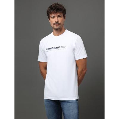 Camiseta Masculina Movements Calvin Klein Jeans - Branco