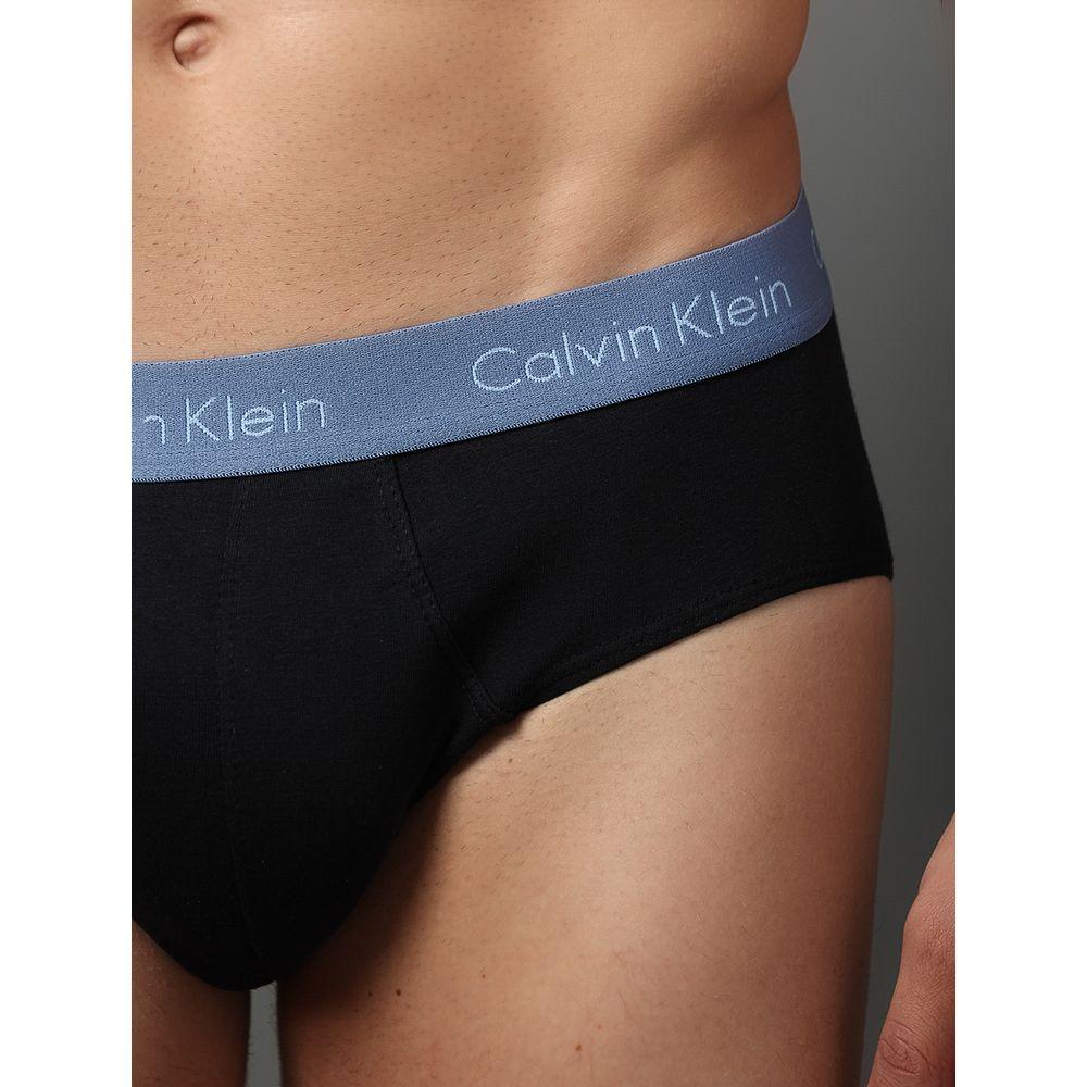 Kit 3 Cuecas Brief Calvin Klein Underwear - Azul Medio/Azul Claro - 4