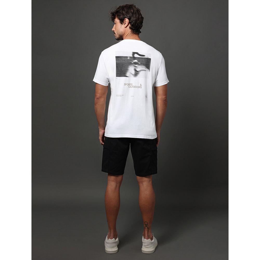 Camiseta Masculina Outdoor Sports Calvin Klein Jeans - Branco - 2