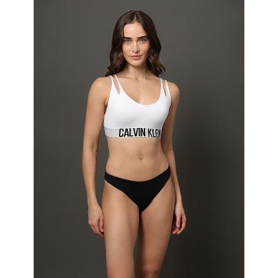 Top Feminino Micro Intense Power Calvin Klein Underwear - Branco/Branco