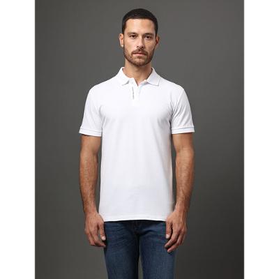 Polo Masculino Logo Peitilho Calvin Klein Jeans - Branco