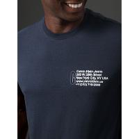 Camiseta Masculina Ny Address Calvin Klein Jeans - Marinho