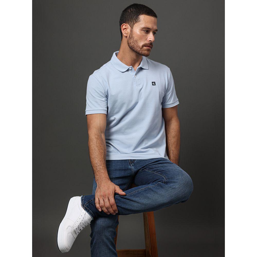 Polo Masculina Premium Calvin Klein Jeans - Lavanda - 5