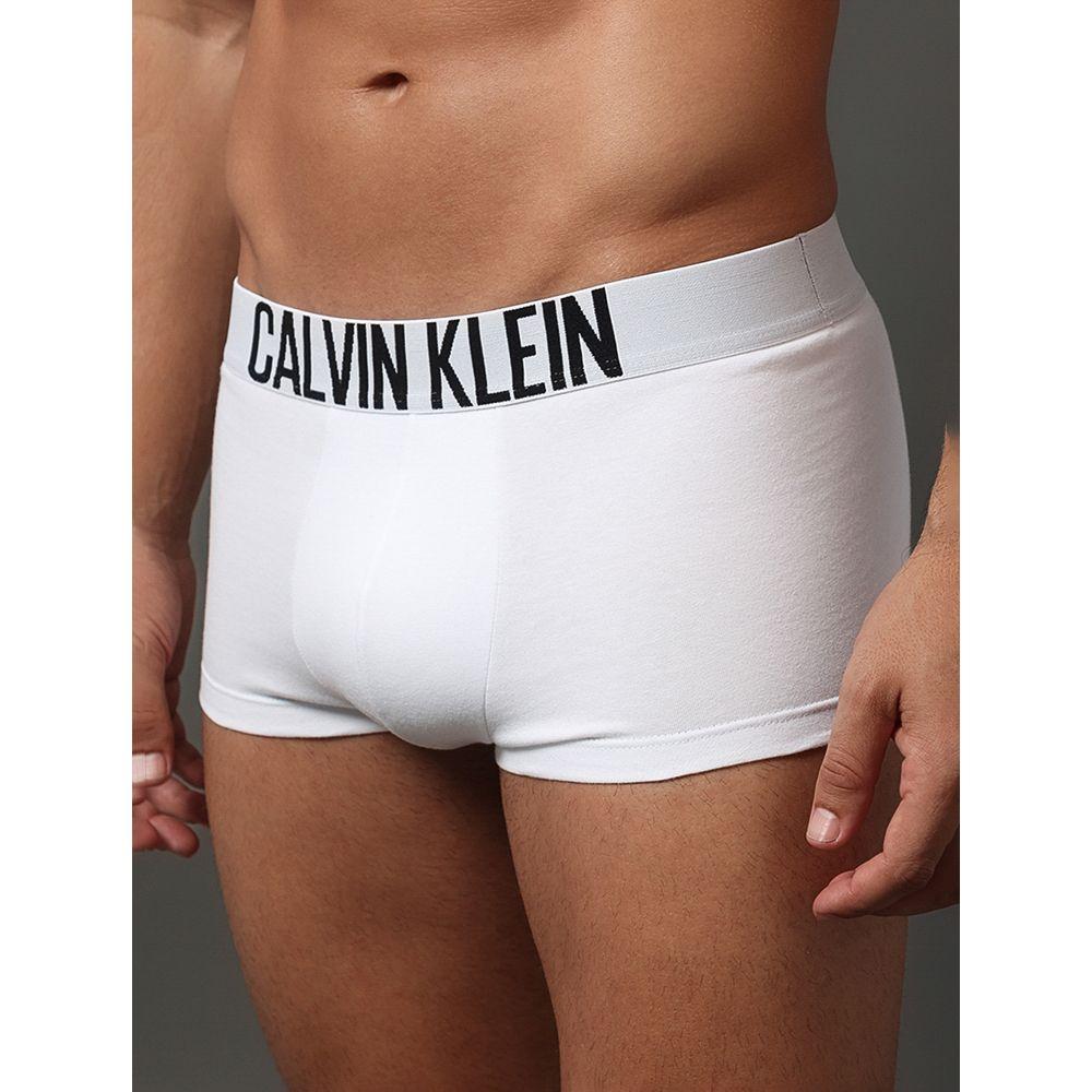 Cueca Low Rise Recycled Intense Power Calvin Klein Underwear - Branco/Branco - 3