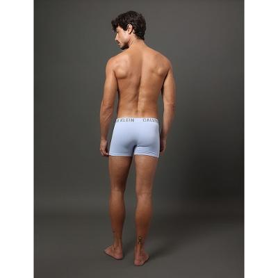 Kit 2 Cuecas Trunk Sem Costura Calvin Klein Underwear - Marinho Com Azul Claro