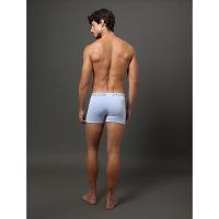 Kit 2 Cuecas Trunk Sem Costura Calvin Klein Underwear - Marinho Com Azul Claro - 3