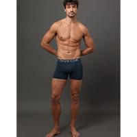 Kit 2 Cuecas Trunk Sem Costura Calvin Klein Underwear - Marinho Com Azul Claro - 6