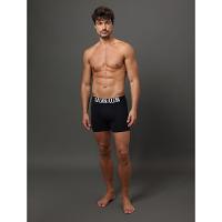 Kit 2 Cuecas Boxer Recycled Intense Power Calvin Klein Underwear - Preto/Vermelho Escuro - 6