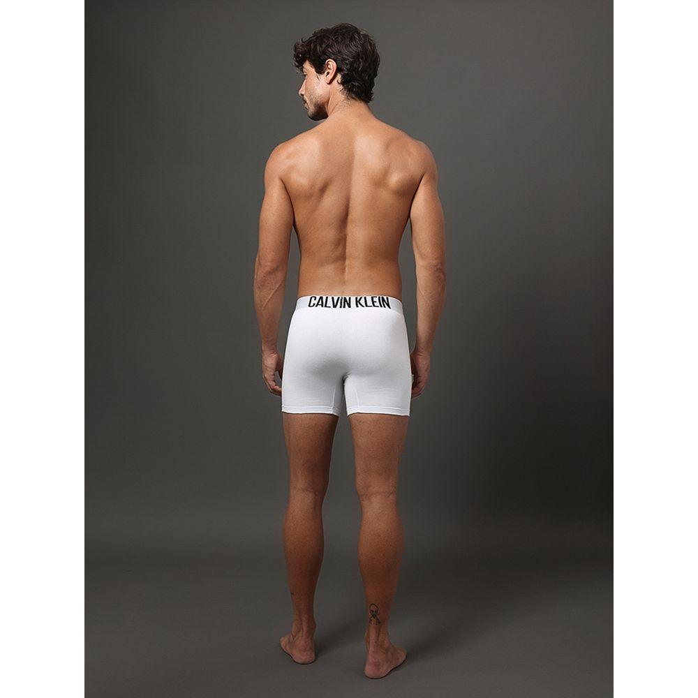 Kit 2 Cuecas Boxer Recycled Intense Power Calvin Klein Underwear - Branco/Branco - 2