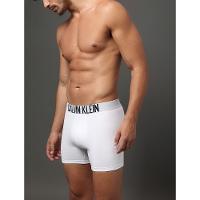 Kit 2 Cuecas Boxer Recycled Intense Power Calvin Klein Underwear - Branco/Branco
