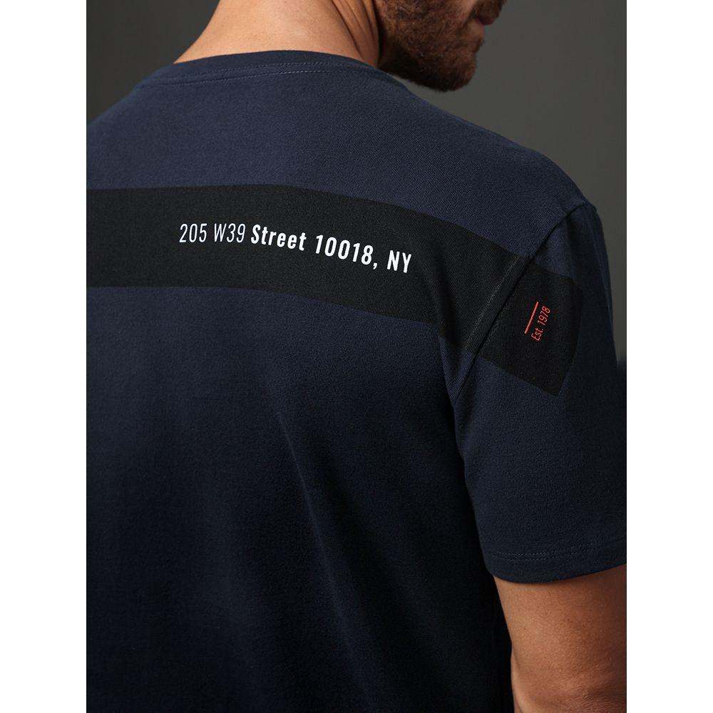 Camiseta Masculina Address Calvin Klein Jeans - Marinho - 4