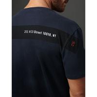 Camiseta Masculina Address Calvin Klein Jeans - Marinho