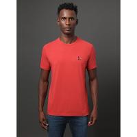 Camiseta Masculina Reissue Peito Calvin Klein Jeans - Vermelho - 1