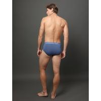 Cueca Brief de Modal Calvin Klein Underwear - Azul Medio/Azul Claro - 2