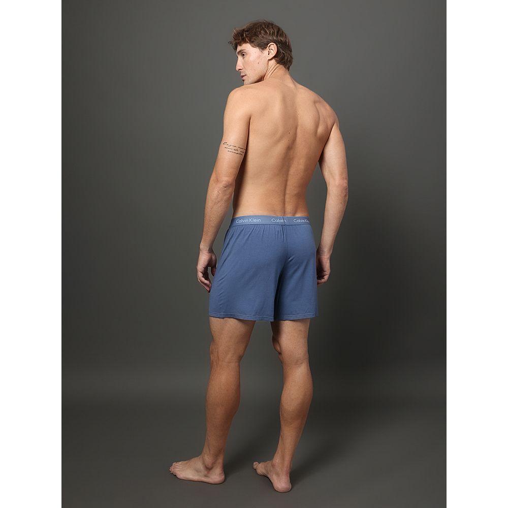 Cueca Samba Canção de Modal Calvin Klein Underwear - Azul Medio/Azul Claro - 2